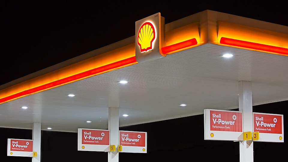 shell station near