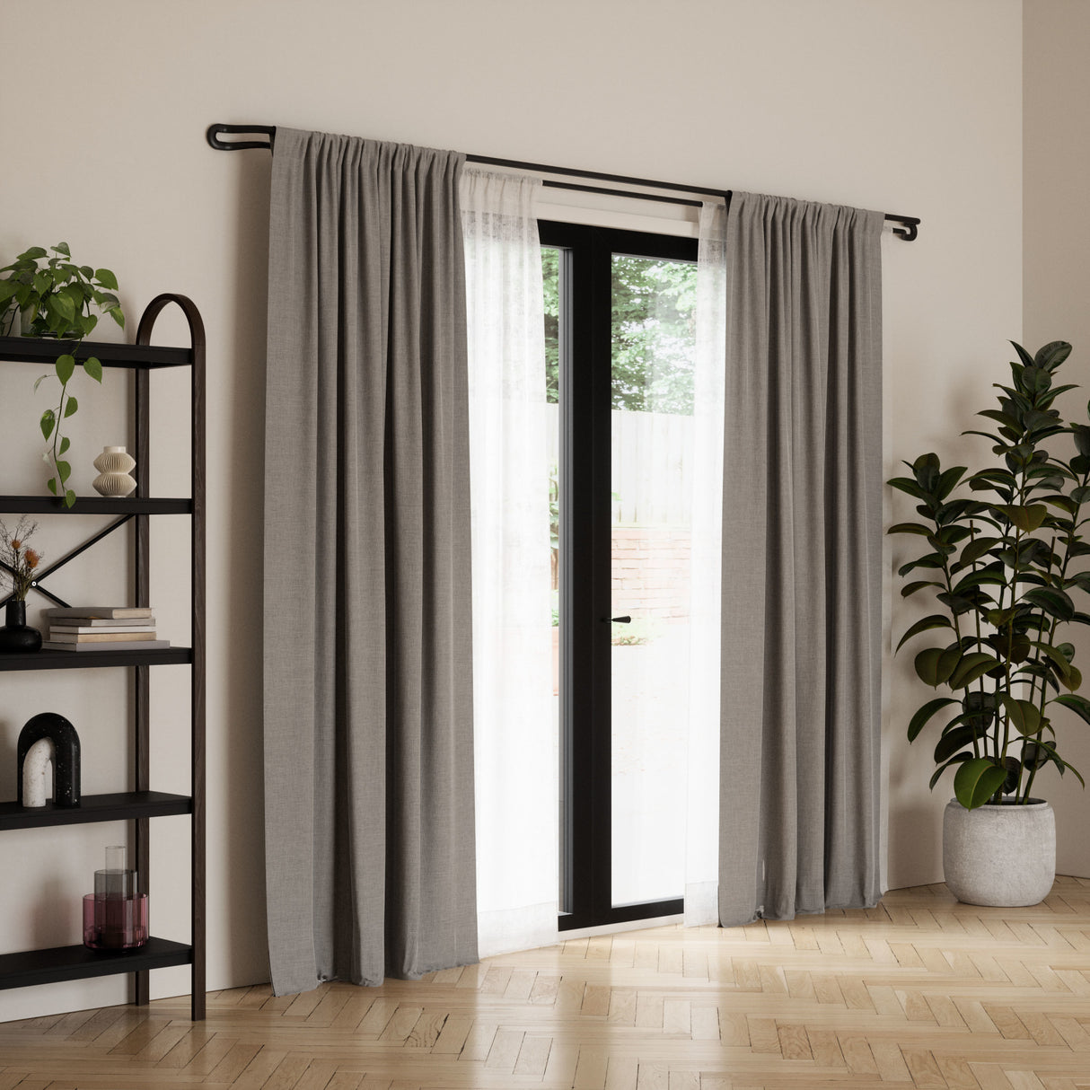 duo curtain rod