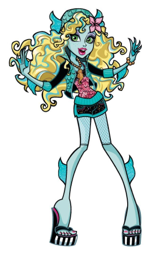 blue monster high characters