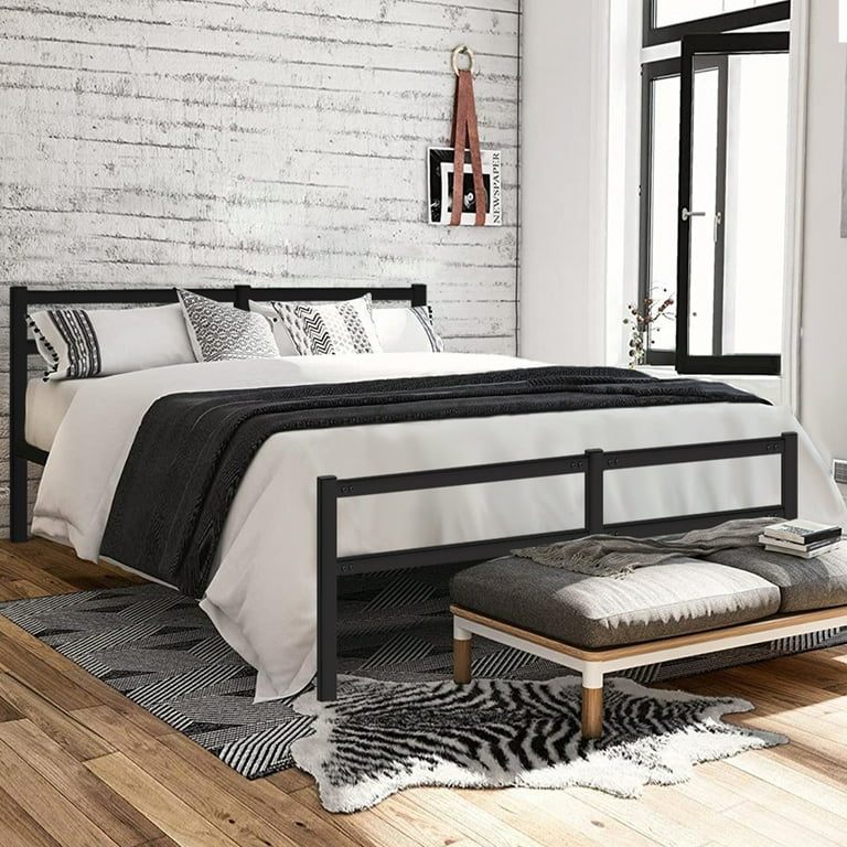 king size bed frame walmart