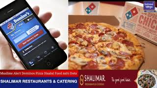 is dominos india halal