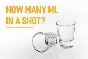 how many milliliters in a shot of alcohol