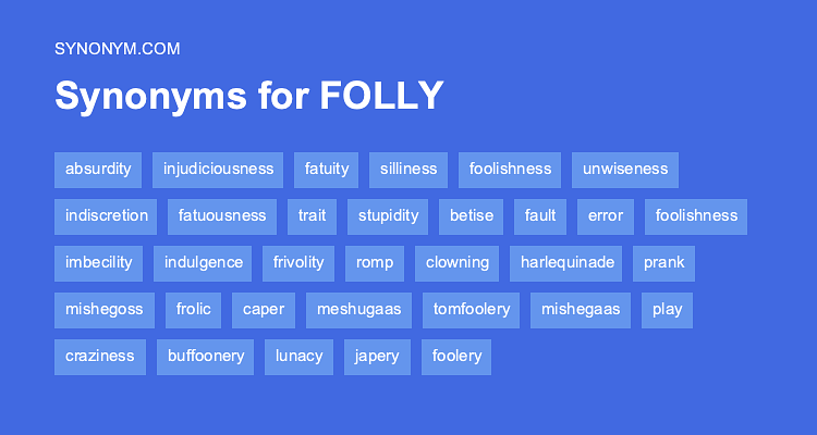 folly antonym