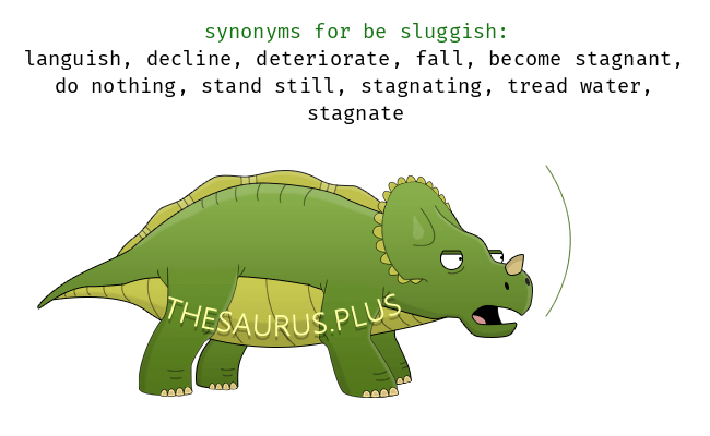 sluggish synonym