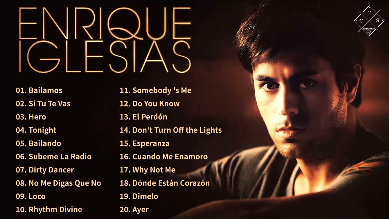 enrique iglesias greatest hits cover
