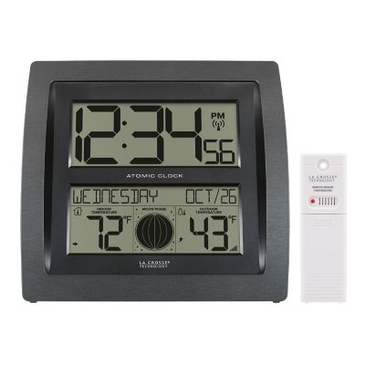 la crosse digital atomic wall clock