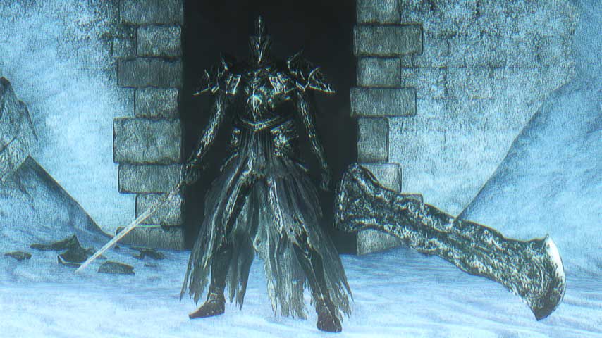 dark souls knight boss