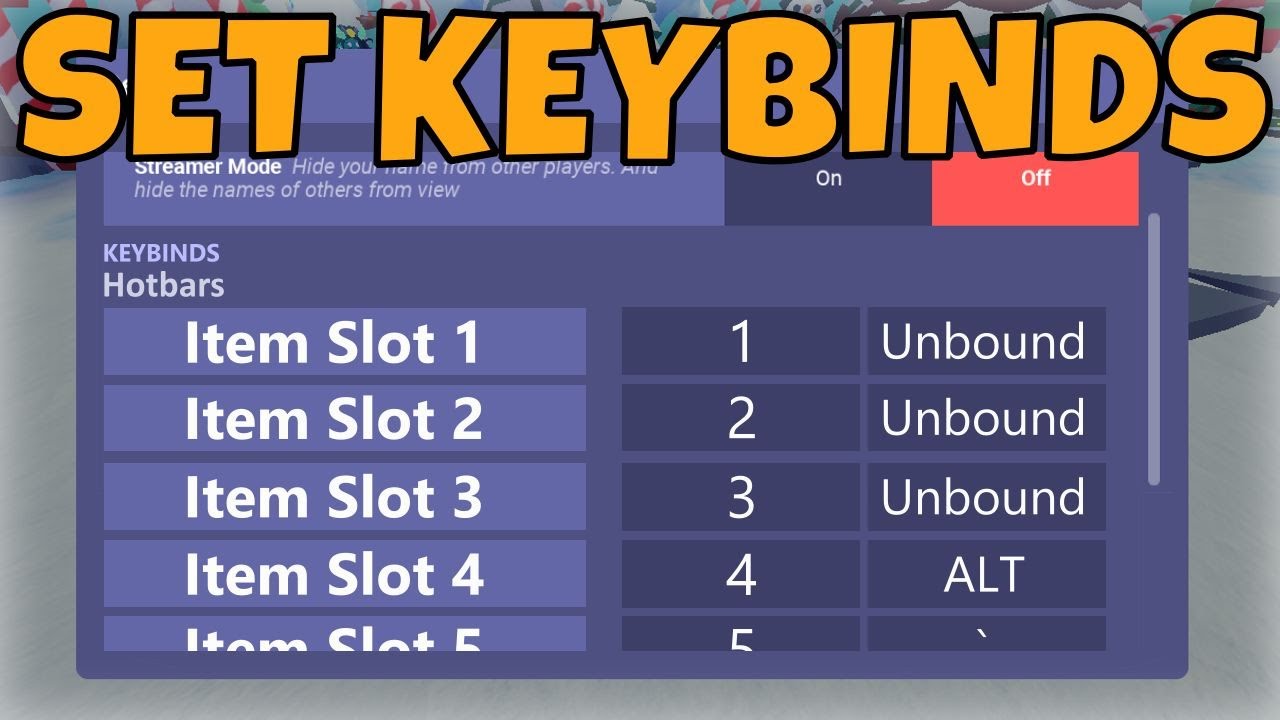 change keybinds roblox