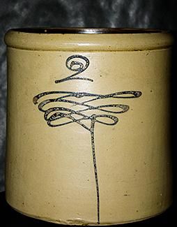 antique stoneware crock markings