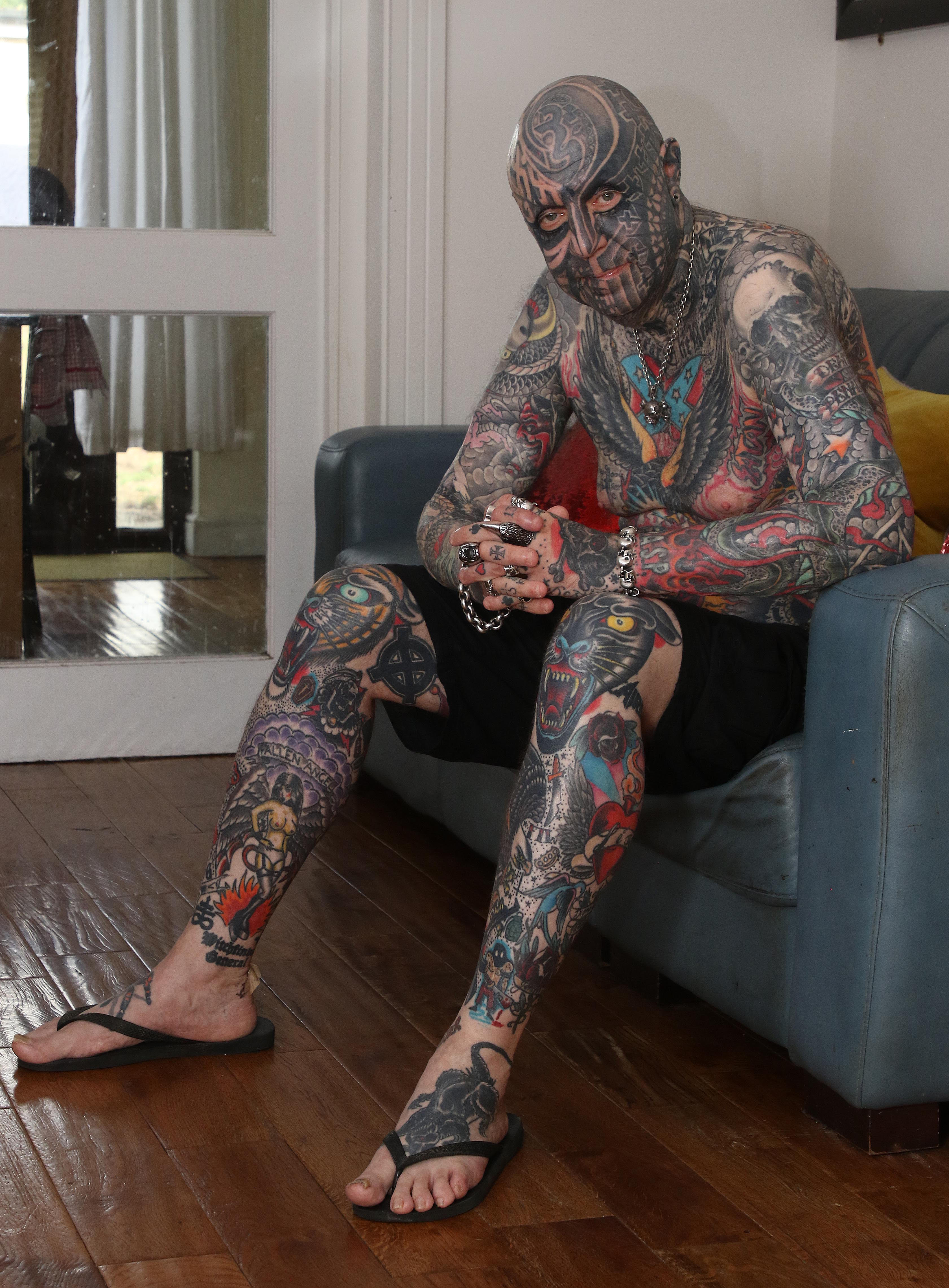 full body tattoos for men