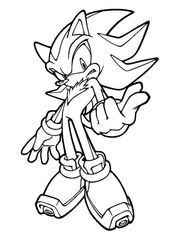 sonic coloring pictures to print