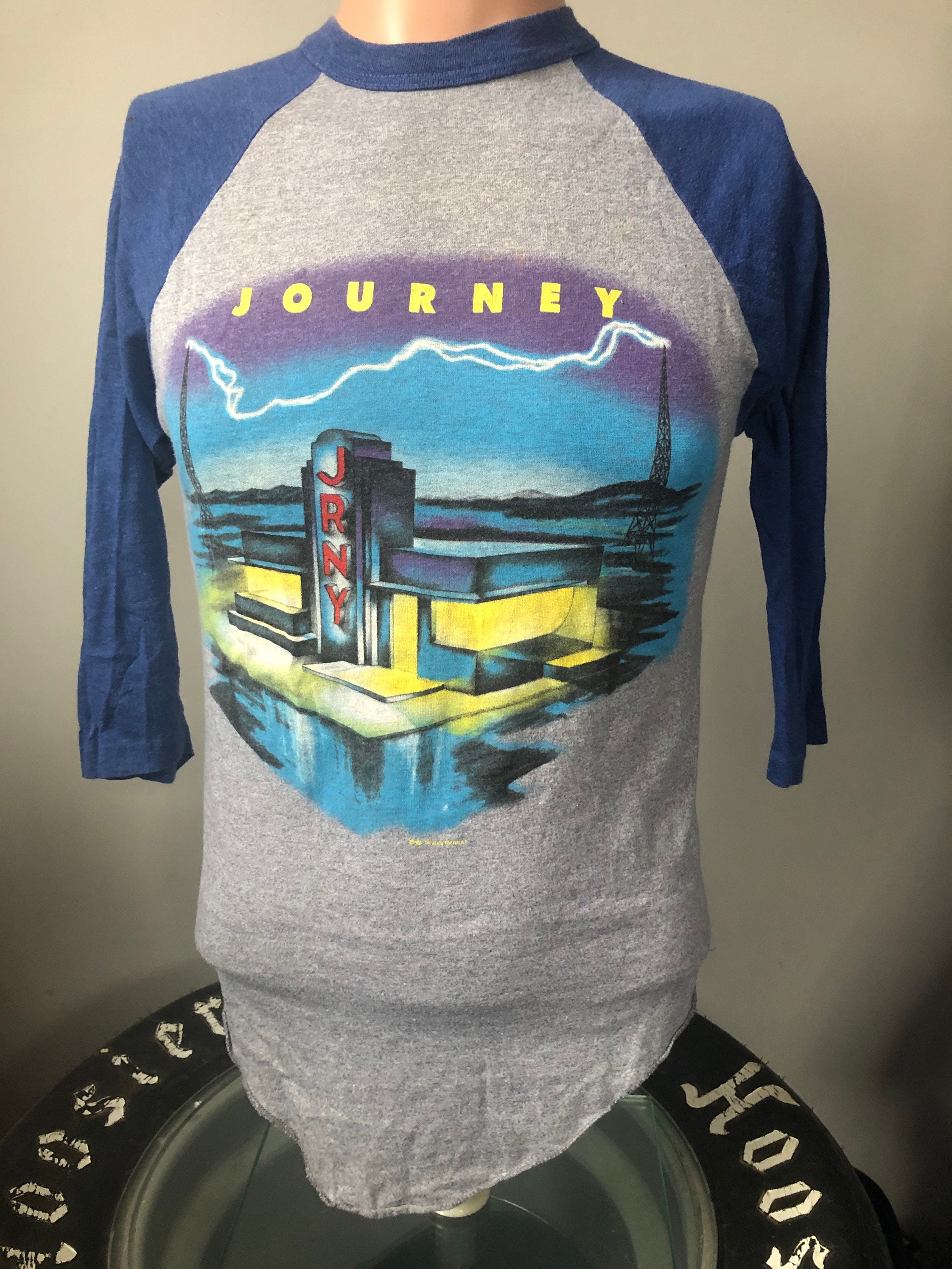 journey raised on radio tour shirt