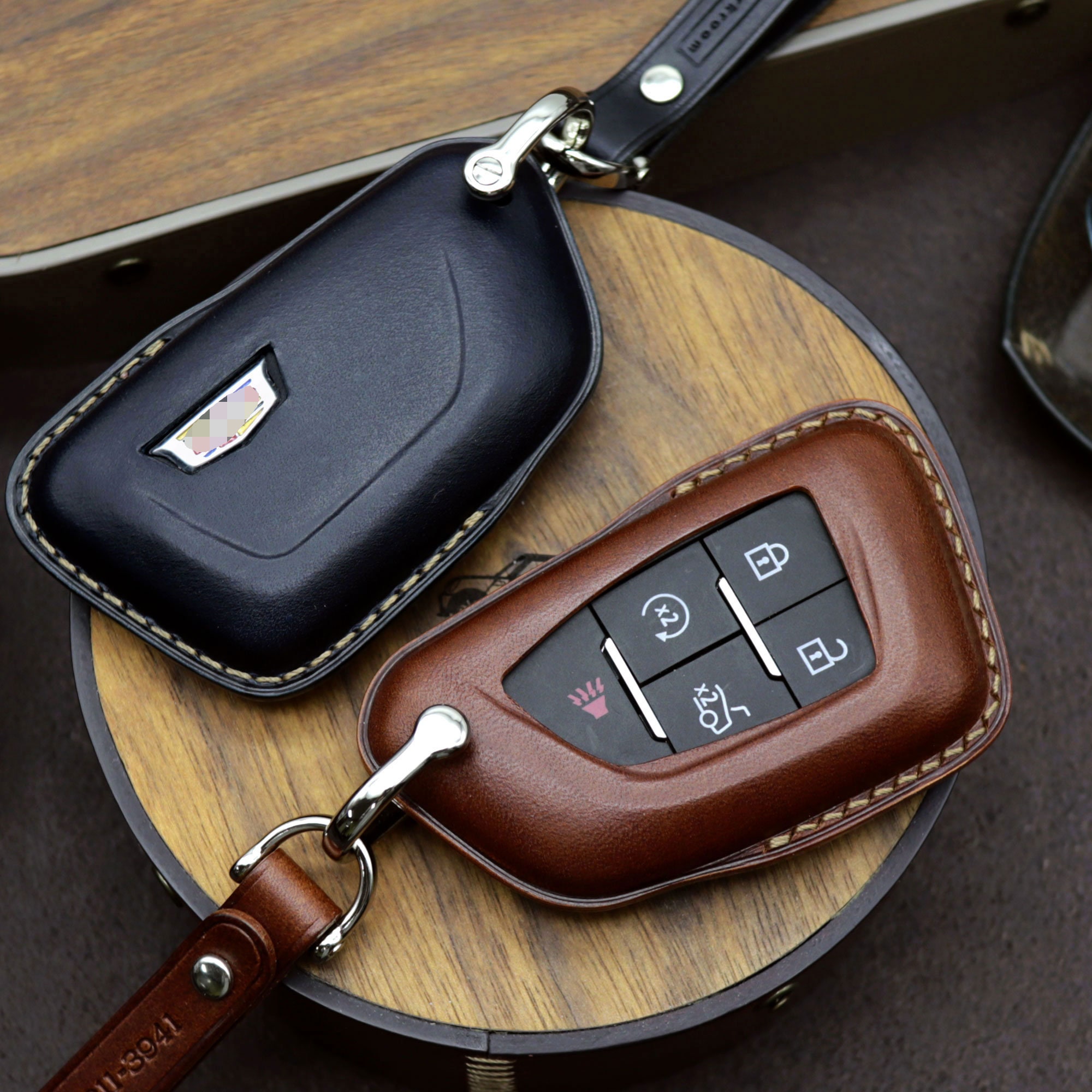 cadillac key fob cover