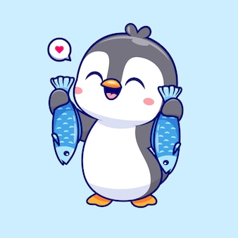 kawaii pinguino dibujo