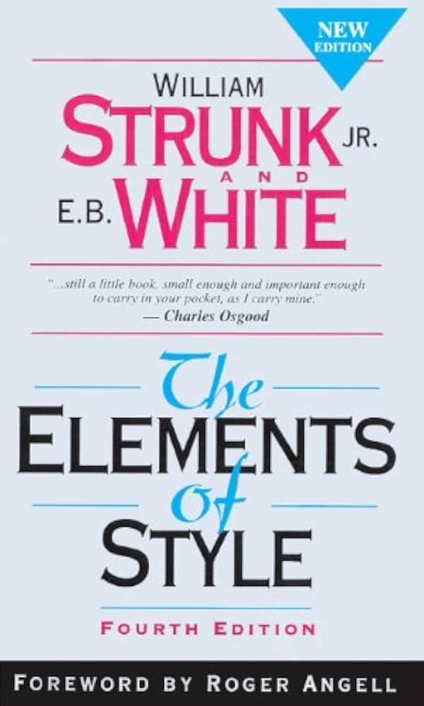 strunk white elements of style