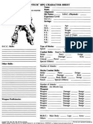 robotech rpg pdf