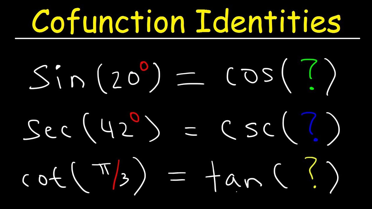 cofunction identities examples