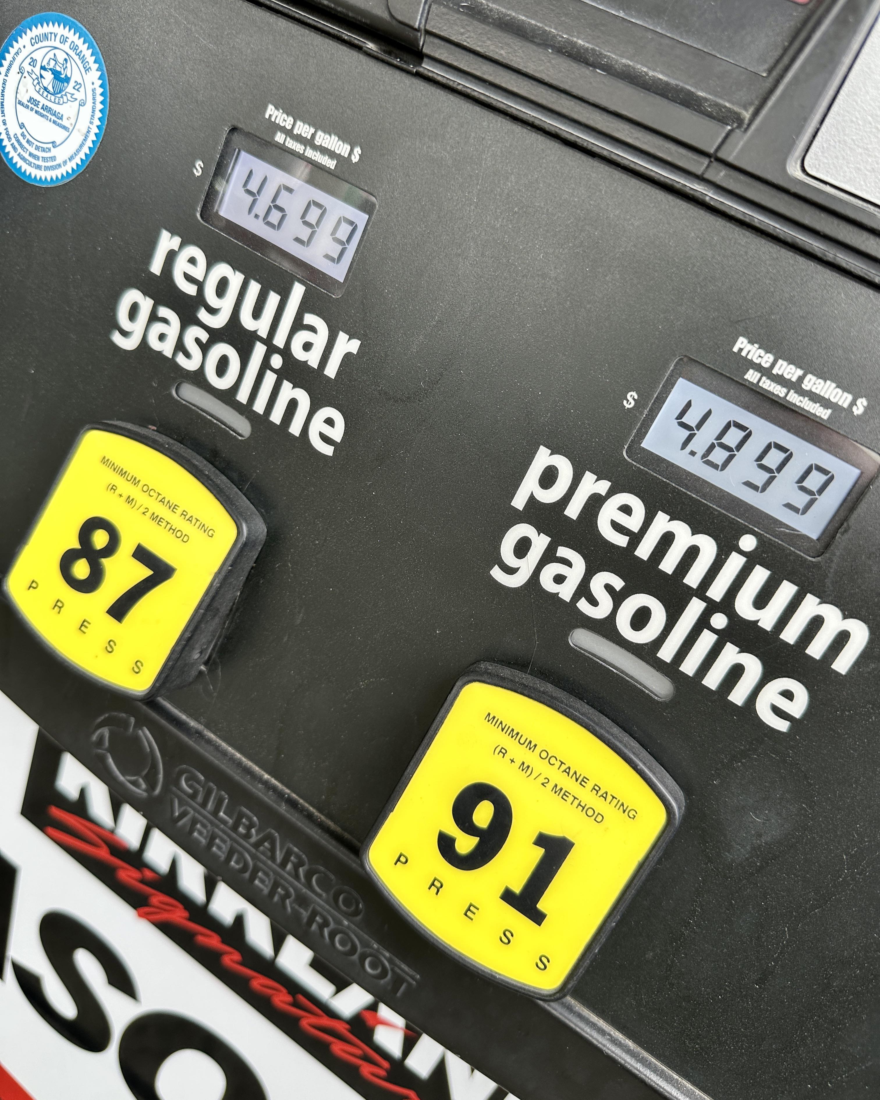 costco premium gas price