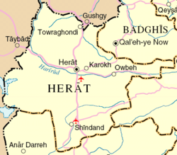 herat afghanistan postal code