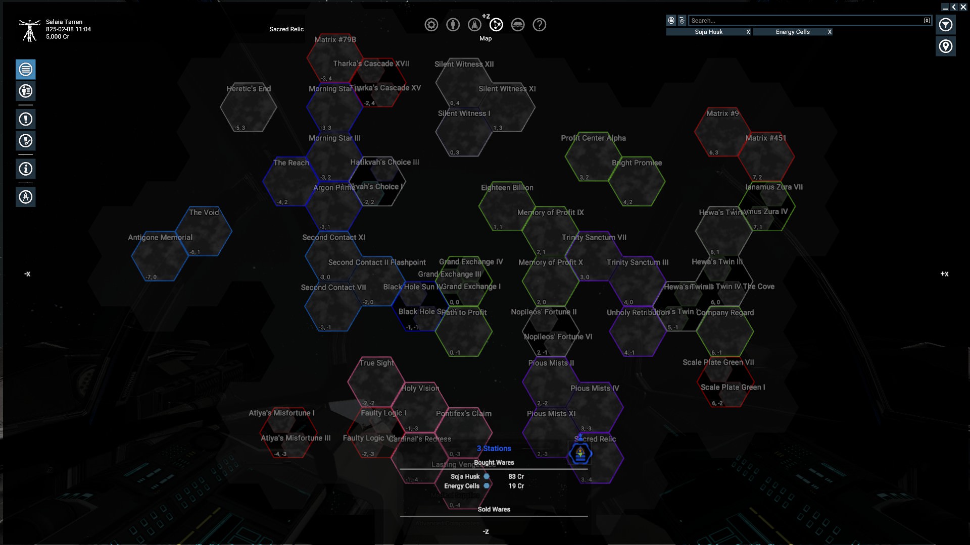 x4 foundations map