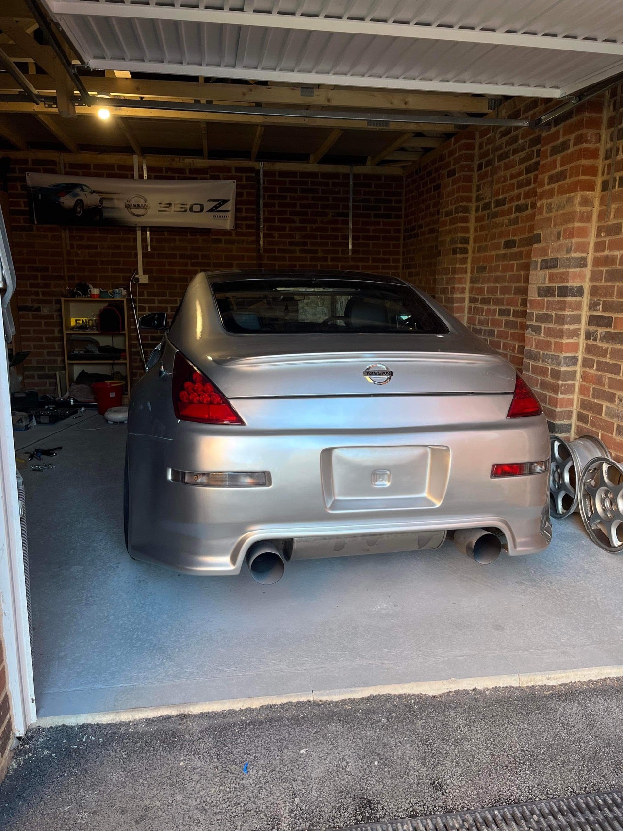 350z rear bumper