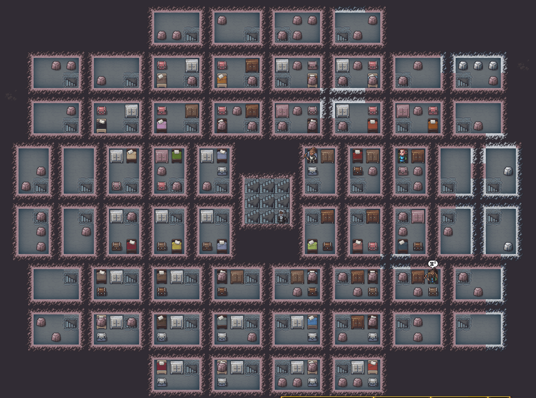 dwarf fortress bedroom size