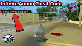 gta vice city cheats unlimited ammo