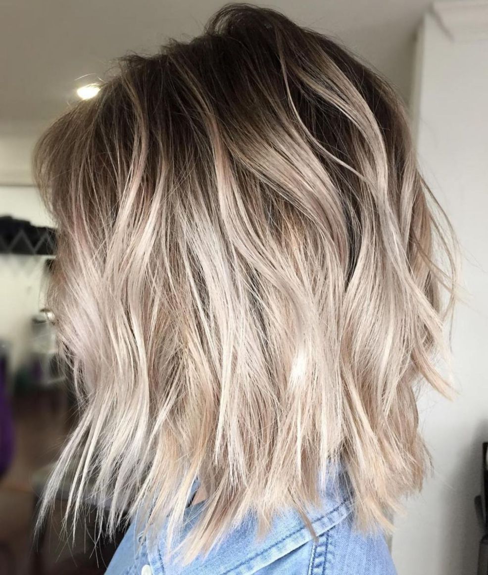 root stretch blonde hair