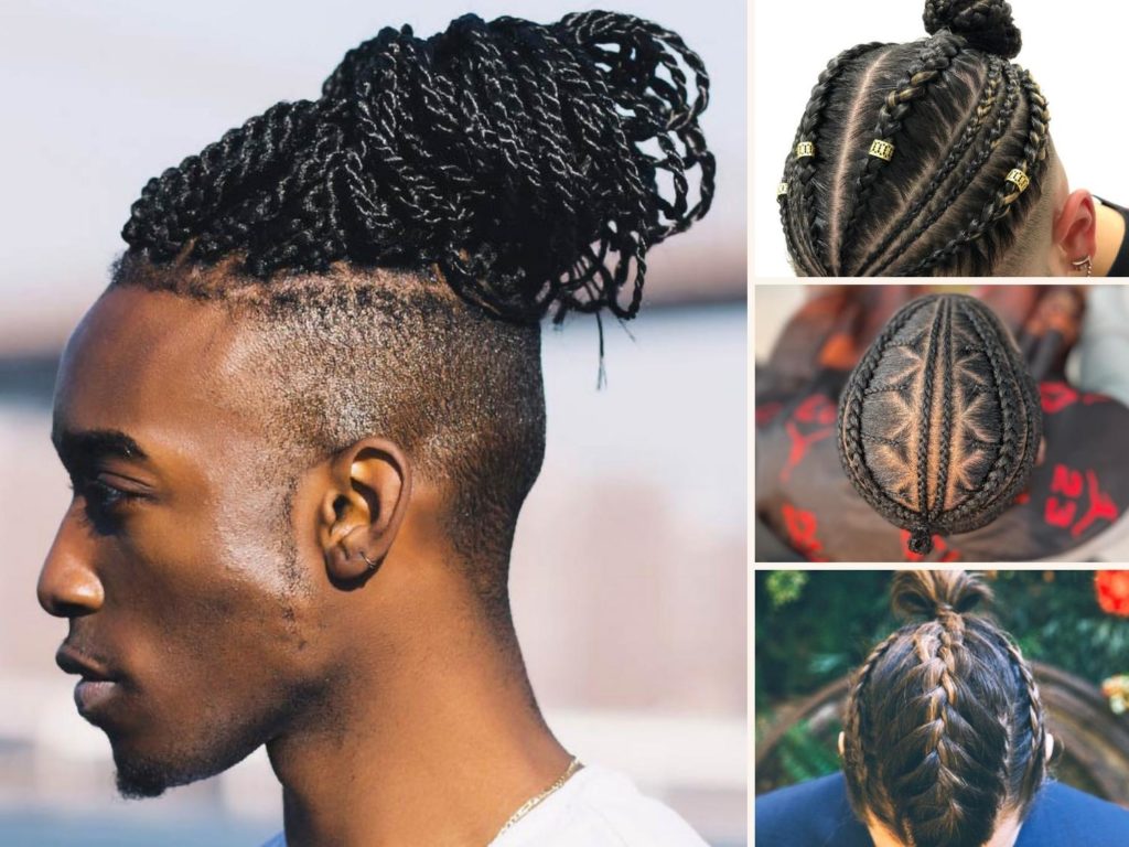 hairstyles for man bun