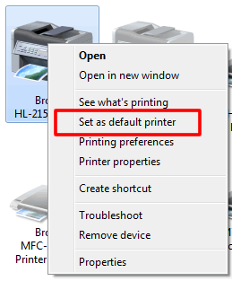 brother printer offline