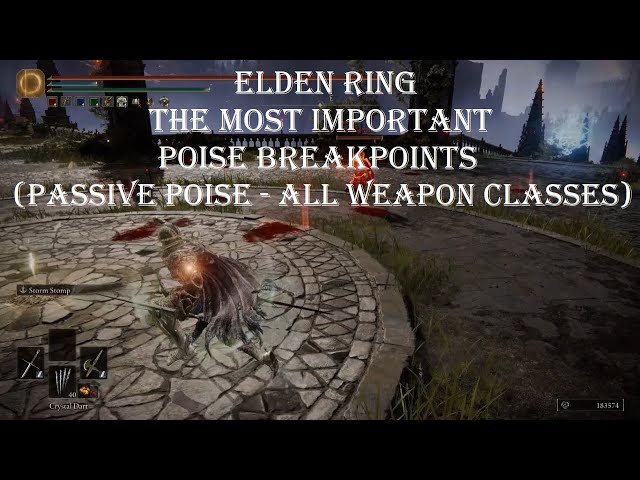 elden ring poise breakpoints