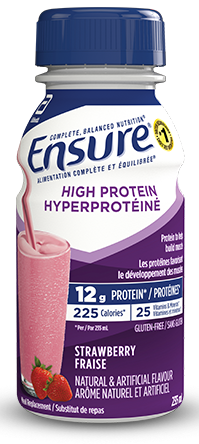 ensure high protein strawberry