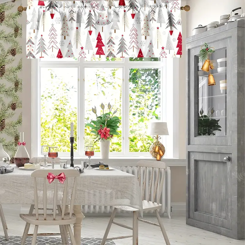 christmas cafe curtains