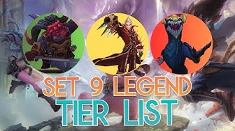 tft set 9 legends tier list