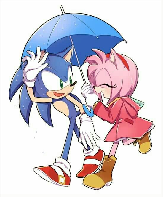 sonic y amy rose