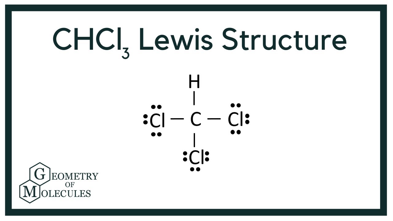 lewis dot structure for chcl3