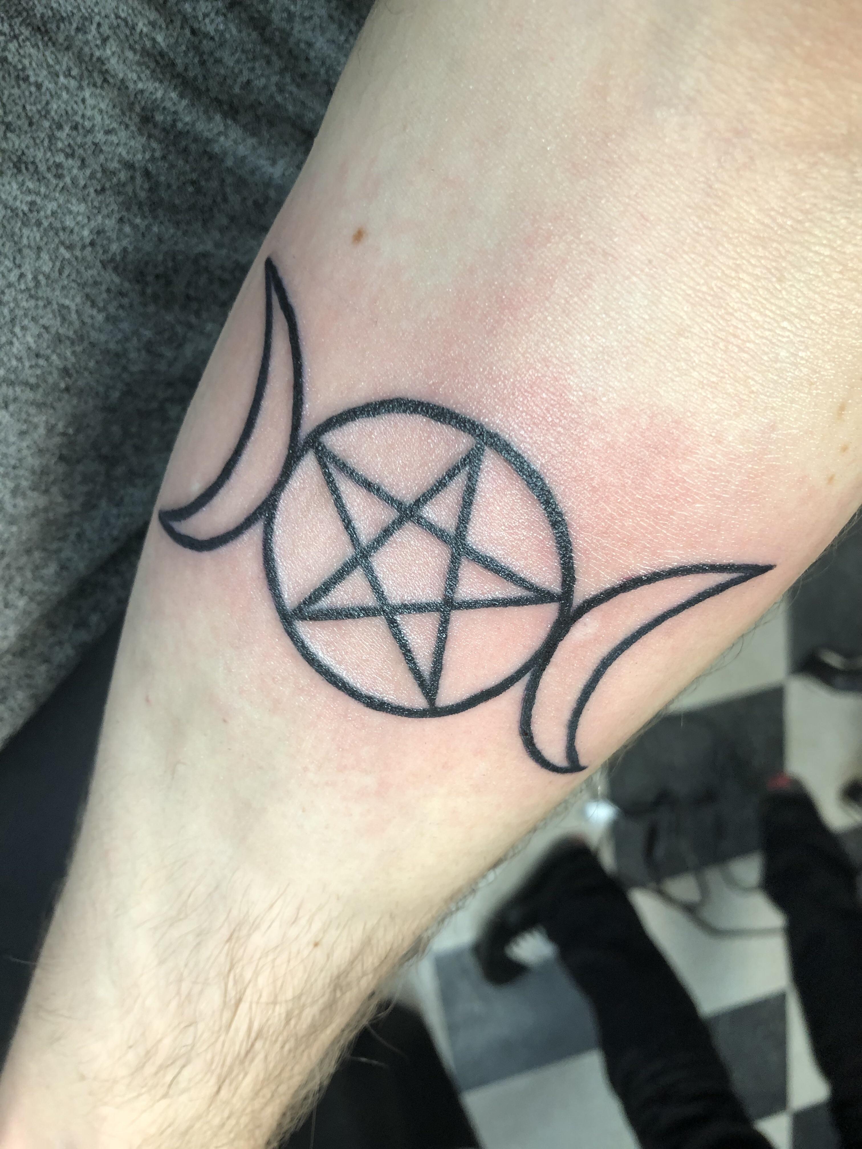 pentacle tattoo