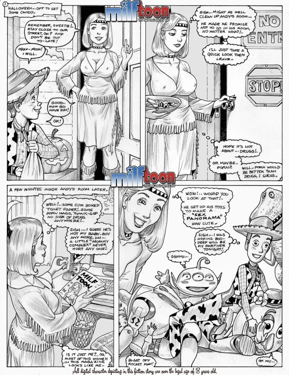 toy story comic porn