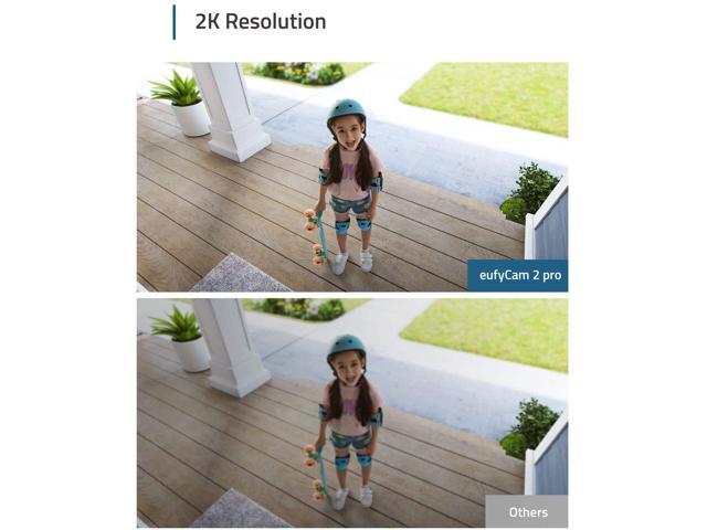 eufycam 2 pro 2k core 4-camera set plus homebase 2