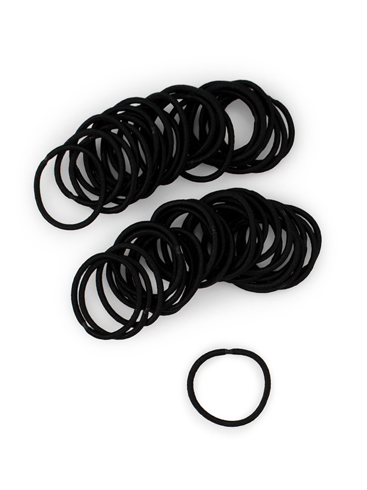 black hair ties