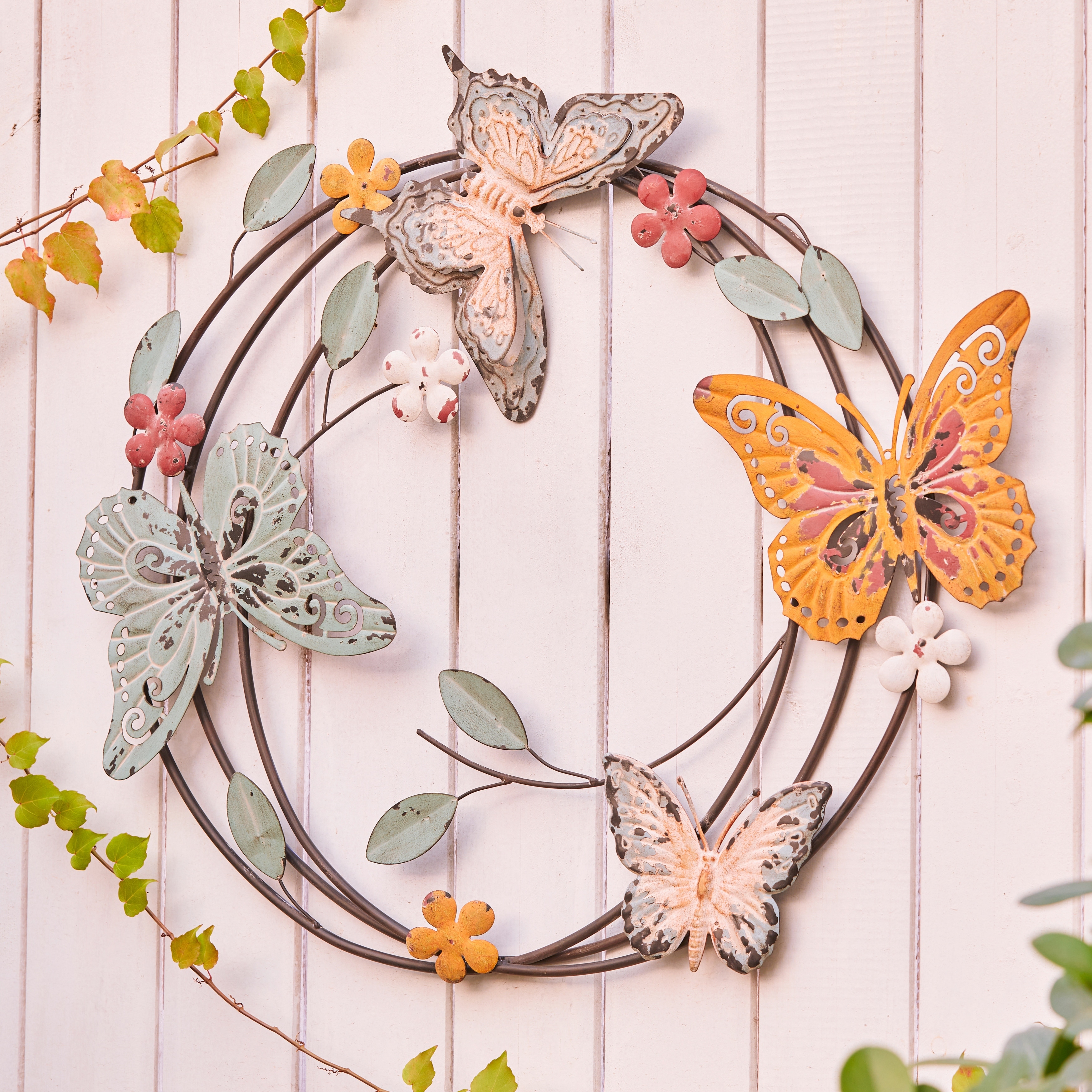 metal butterfly wall decor