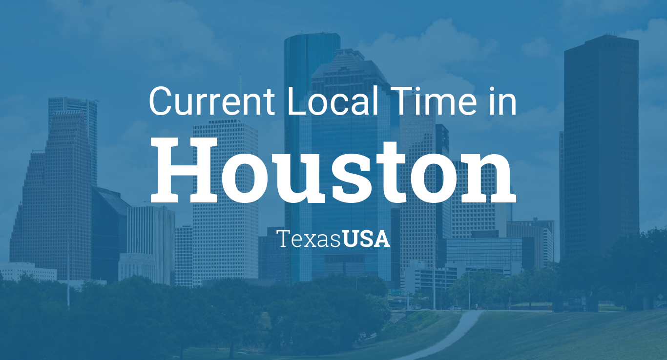 current time texas houston