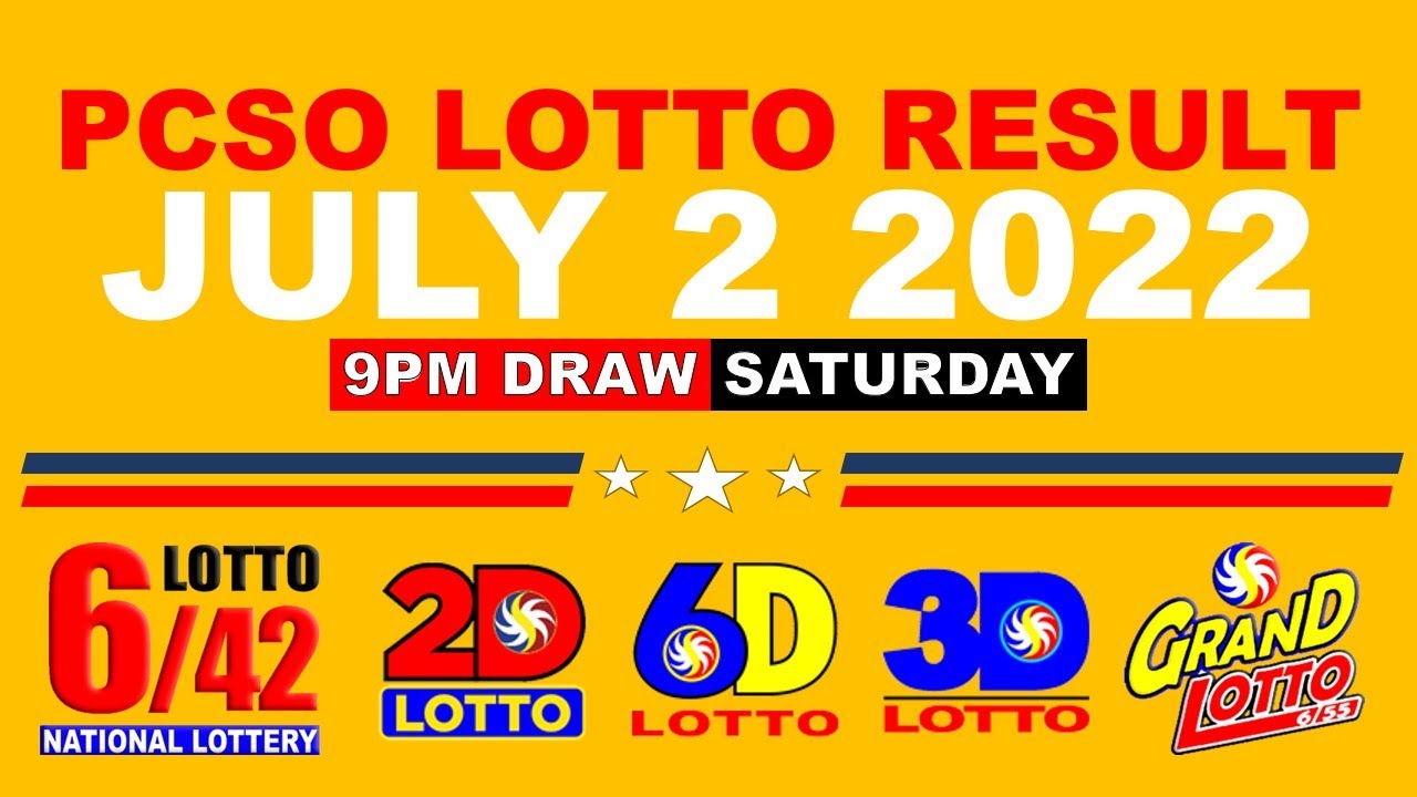 lotto result july 2 2022