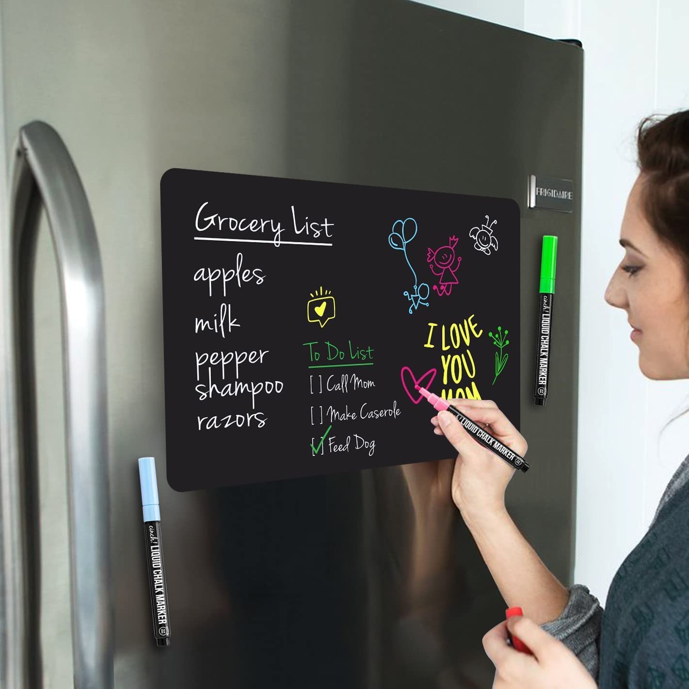 whiteboard for fridge