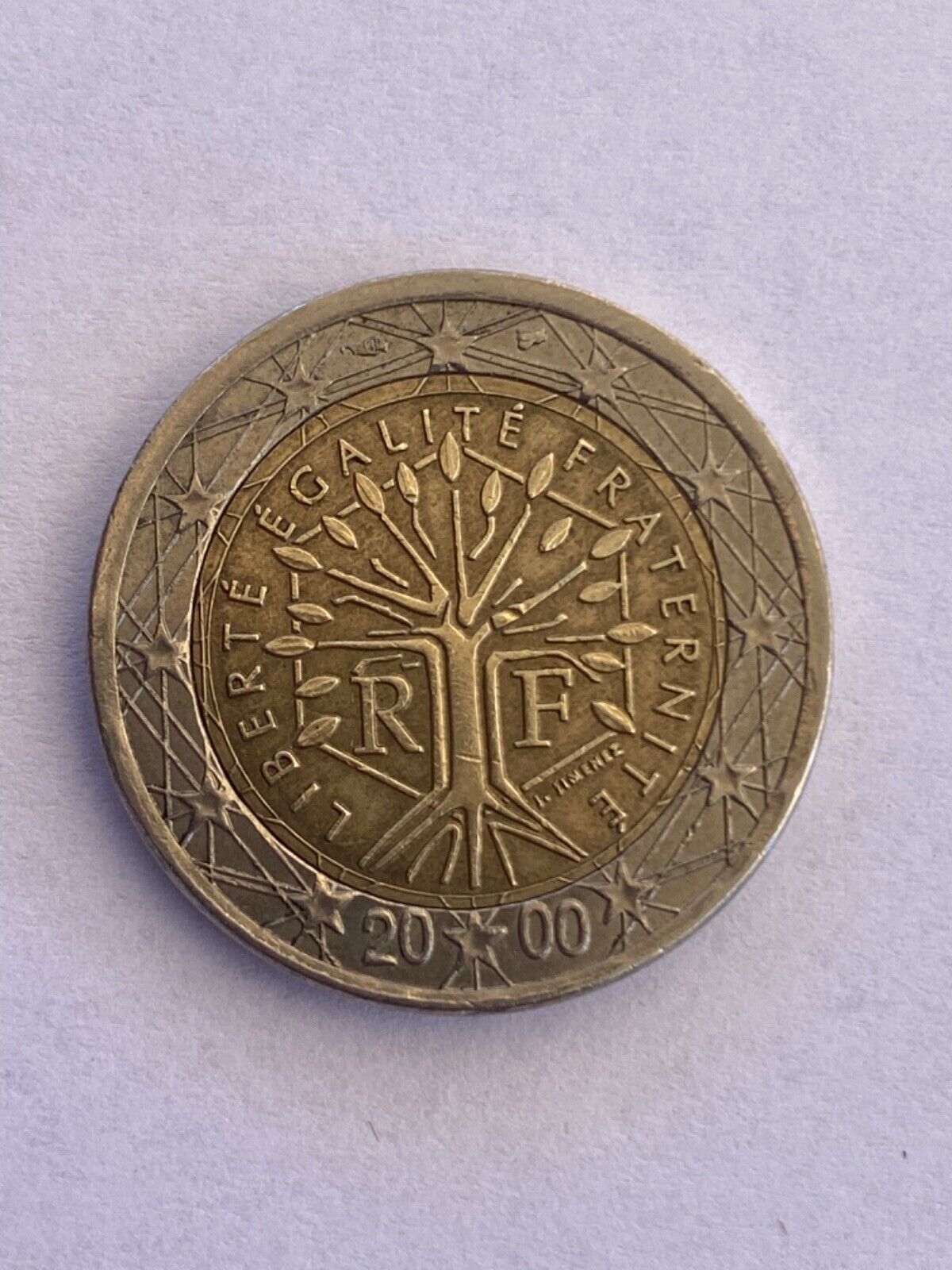2 euro r f 2000