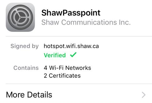 what is shaw passpoint