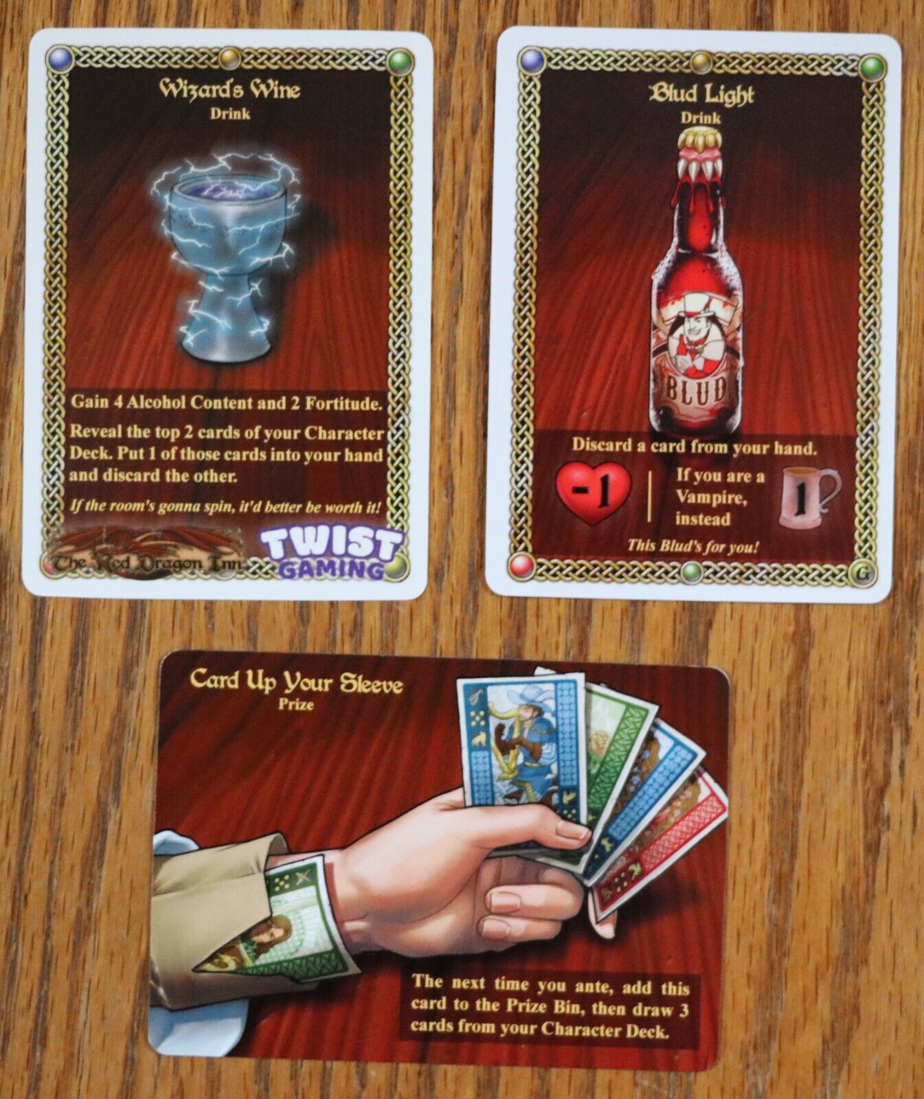 red dragon inn promo cards