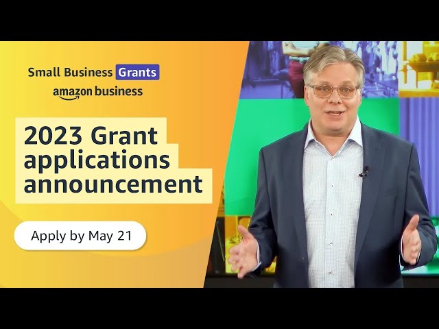 amazon business grant 2023 application