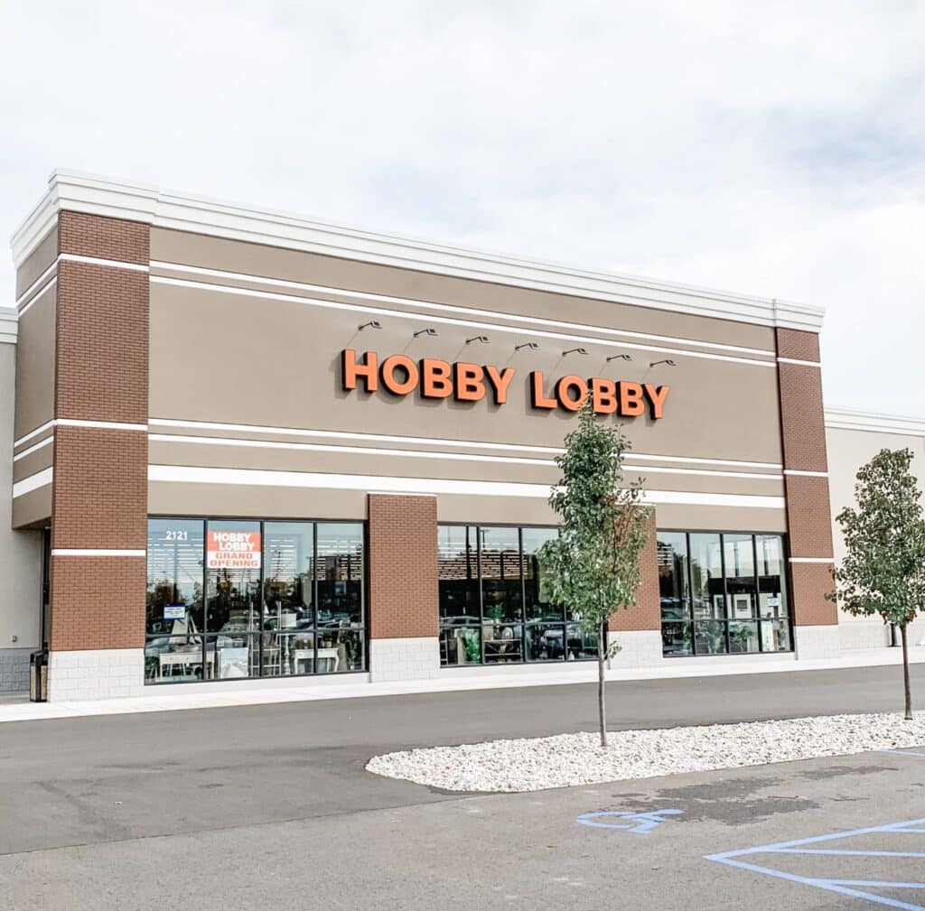 hobby lobby from my location