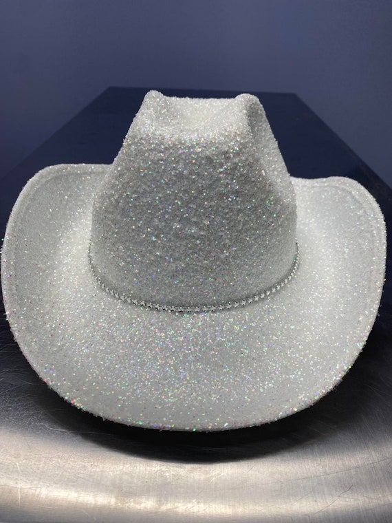 cowgirl hat glitter